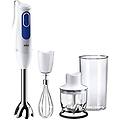 multiquick 3 minipimer mq3025 omelette frullatore ad immersione dotato di minitritatutto da 350ml