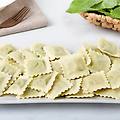 ravioli ripieni di spalmarisella e spinaci bio 250 g