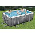 piscina fuori terra tubolare in pvc/acciaio pw steelframe 412x201x122 cm