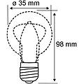e14 2 6w 827 led candela ritorta