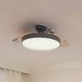 PHILIPS ventilatore da soffitto led atlas nichelato silenzioso cct