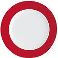 piatto da colazione pronto colore 20. 4x2. 9 cm (&oslash;xh) rosso rotonda 6 pz. / pacco