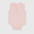 body in interlock da neonata rosa taglia 1m