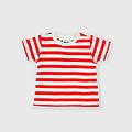 t-shirt in jersey da neonato rosso taglia 3m