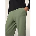 pantaloni joggers da donna in tessuto jersey waffle hedge green donna medium