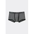 boxer in cotone superior con logo uomo nero taglia 6