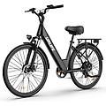 bicicletta elettrica e26 motore 250w batteria 36v 13ah freni a disco 26 pollici