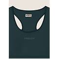 reggiseno sportivo supporto medio con logo glitter dark sea donna xxs