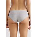 slip in cotone avvolgente donna grigio taglia 3