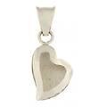ciondolo cuore donna oro bianco gl100216