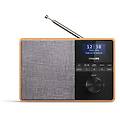 tar5505/10 radio portatile digitale nero grigio legno