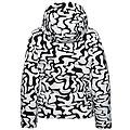 nuke giacca da sci donna white/black 42 it