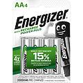 pila ricaricabile power plus rech aa stilo 4 pz
