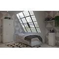 milanihome. it armadio con 3 ante e un cassetto per soggiorno cucina bagno fat bianco 75 x 174 x 38