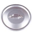 pentole coperchio rotondo pesante con ponticello inox 3mm diam. 45cm (2° scelta)