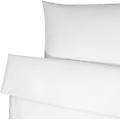 set copripiumino e federa venezia 8 mm 135x200 cm (lxl) 80x80 cm (lxl) bianco