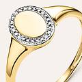 anello chevalier sophia oro giallo diamante collezione sophia misura 52 oro giallo