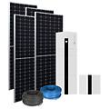 kit fotovoltaico da 4 92 kw composto da sistema di accumulo elettrico sinergy 51. 15 con 3 pacchi
