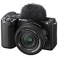 - videocamera zv-e10 ii k aps-c mirrorless con obiettivo intercambiabile e obiettivo power zoom