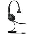 - cuffie mono evolve2 30 uc con usb-a e microfono integrato nero