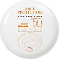 eau thermale protezione solare compatto spf50 dorato