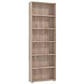 - libreria sei ripiani moderno minimal in legno di design moderno industrial cm 70 x 24 5 x 211 5 h