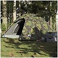 - tenda da campeggio a cupola 4 persone mimetica impermeabile