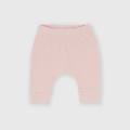 pantalone in costina da neonata rosa taglia 1m
