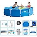 - piscina fuori terra in giro 305x76 cm blu include accessori coordinati a1534