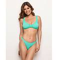 costume bralette con fiocco frizzy / verde menta / xs/s verde menta