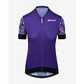 maglia jerseyka stripe manica corta azzurrino lilla donna m