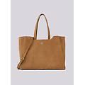 borsa shopper in suede