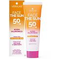 the sun face acido ialuronico crema viso spf50 con attivi antiage e idratanti 50ml