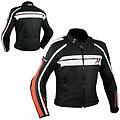 Americanpro American Pro Giubbotto Moto In Vera Pelle A Pro S B K Arancio Taglia
