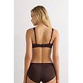 reggiseno a balconcino greta in microfibra ultralight donna marrone taglia 6b