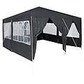 - tenda feste con 8 pareti antracite 4x4 m pe