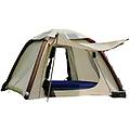 tenda gonfiabile con pannello solare integrato