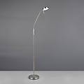 lampada da terra ricaricabile a led moreno nichel opaco cct dimmerabile