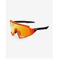 occhiali spectro giallo nero con lente orange fluor