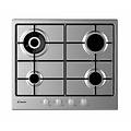 timeless chw6br4wx acciaio inossidabile da incasso gas 4 fornello(i)