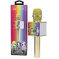 Oceania Trading Rainbow High Microfono Karaoke Wireless Gold