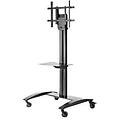 - sr575m 75' portatile nero base da pavimento per tv a schermo piatto