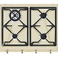 coloniale srv864pogh piano cottura crema da incasso 60 cm gas 4 fornello(i)
