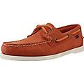 scarpe da ginnastica modello docksides portland flesh colore arancio