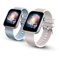smartee duo smartwatch con cinturino intercambiabile ampio schermo da 1 8'' 21 modalità