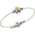 bracciale bambino gioiello bijou lettera m nan0012m