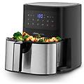 friggitrice ad aria condor inox 4. 5l 1600w touch display 10 programmi