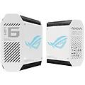 rog rapture gt6 (w-2-pk) banda tripla (2. 4 ghz/5 ghz/5 ghz) wi-fi 6 (802. 11ax) bianco 4 interno