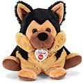pastore tedesco peluche idea regalo 20x19x23 cm taglia s