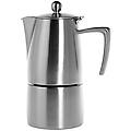 slancio caffettiera espresso 4 cups acciaio inossidabile argento
